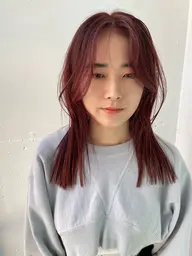 ⭐︎Cut + Color +バイカルテ６stepトリートメント★࿐࿔