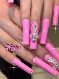 🍒パーツ２つ🆓長さだしワンカラー（XL以上のロングネイル）🚨限定クーポン⚠️