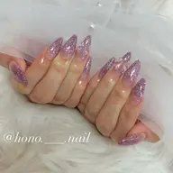 練習モデル【スカルプ】ラメグラデーション