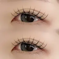 モニター価格✨シマーラッシュ【マツエク✖️まつげパーマ】マツエク100本＋まつ毛パーマ（フラット変更＋1100）