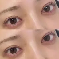 中顔面短縮⟡.*まつ毛パーマ上下️🫧束感コーティング仕上げ 🤍　マツパ/韓国風/笹塚