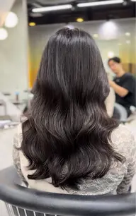 カット➕コテ巻き風デジタルパーマ⚛️