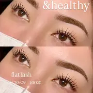 今流行り!&healthy(マツエク100本＋パーマ)