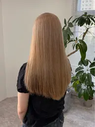 《ミニモ限定》ケアブリーチカラー+オージュアトリートメント（シャンプーブロー込み）