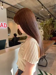 🫧つるつる🫧カット+オイルストレート+トリートメント