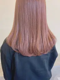 ブリーチ＋オンカラー♪（シャンプーブロー込）