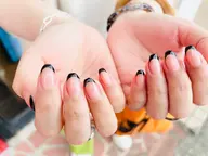 （オフなし）ベースカラーなし/白or黒フレンチ