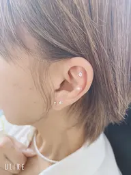 耳ツボジュエリー（両耳10粒）💎耳ほぐし付き✨