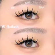 【💖爆盛れEYE 💖】 LED Wフラットラッシュ120〜140束(240〜280本) つけまつげ仕上がり🦋✨