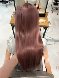 💗🪡ダメージを約96%抑えた💗🪡カット＋ケアブリーチカラー1STEPトリートメント　¥24,700