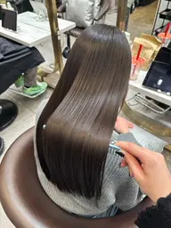 カット&前髪縮毛矯正&髪質改善トリートメント