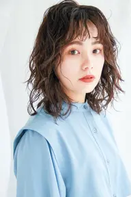 【朝ラク🎒】コスメperm  +  小顔cut  +   はちみつトリートメント