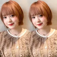 【ブリーチなし💛ダブルカラー💛】＋似合わせカット❤️‍🔥＋内部補修トリートメント✨（超音波アイロン付き💖）