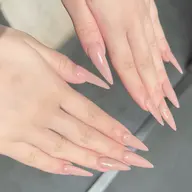 《オフあり》１０本長さだしワンカラーorラメグラ🩵🩷