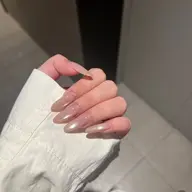 ミニモ限定🌈🌈チップ長さだし★マグネットフレンチ/ぷるマグ/韓国フラッシュネイル  ¥8500