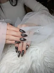 チップ10本長出し＋マグネットorラメ(オフ無しコース)