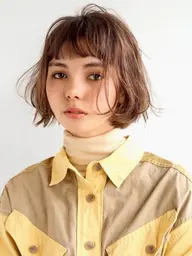 【2回目以降】平日限定❣️小顔カット＋透明感カラー✨＋1stepトリートメント🤭