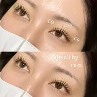 今流行り!&healthy(マツエク100本+パーマ)