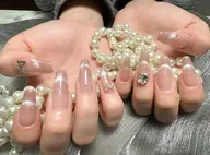 オフ🈚️10本チップ長さ出しマグネット💅パーツニ個付きプレゼント🎁