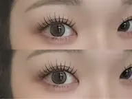 【LED変更可能】フラットラッシュ上120本+下30本🎀 オフ+コーティング付き💫 6000円