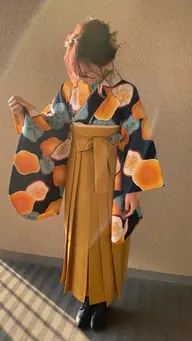 【卒業式セットメニュー】袴の着付け・ヘアセット