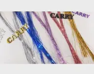 🇰🇷韓国大流行エクステ❤️💜ティンセル特殊に結び付けます💛💙各色あり🤍キラキラ💚6本3000円