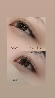 まつ毛パーマ＋トリートメント付き