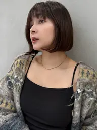 【🌸3月限定🌸】カット+ケアカラー+最新ケアトリートメント*ボブスタイルが人気*