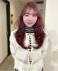 1番人気💞【ブリーチリタッチ➕カラー🍒✨】暖色カラー/ワインレッド／チェリーレッド／ピンクベージュ🎀