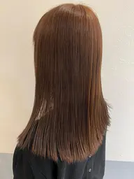 【手触り気になる方オススメ👀✨】艶カラー＋手触り改善トリートメント(吉祥寺/透明感カラー）