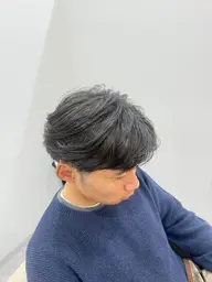 ｛新規U24限定🕊️｝【メンズ】カット＋パーマ/ニュアンス/次回40%OFFクーポン付き