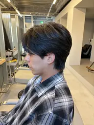 曲がる縮毛矯正モデル⚠️センターパートの方のみ