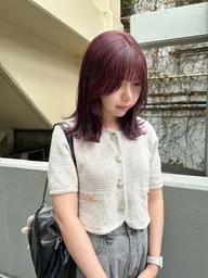 [ブリーチなしダブル♡】期間限定価格🔜人気No.1🐽ブリーチなしw color＋オンカラー🍊🧡【吉祥寺】