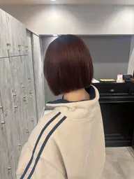 【U-30】ブリーチ無しダブルカラー➕トリートメント⭐️