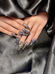 ✨チップ長さだし120分持ち込みデザイン🍒パーツ付け放題🍒