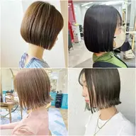 ✨無くなり次第終了✨🩵選べるホームケア商品付き🩵カット&ワンカラー&髪質改善トリートメント（ボブ　レイヤー　韓国）