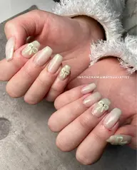 当日限定割引✨【初回 他店オフ有り】ハンドジェル シンプルアート