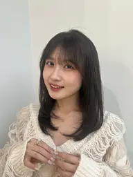 ☂️梅雨前のこの季節に☂️  💎前髪カット+前髪縮毛矯正＋ワンカラー💎　&炭酸泉marrb .トリートメント付