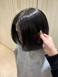 🎀《ブリーチなしワンカラー》🎀やさしい色味でツヤっと可愛く仕上げるナチュラルカラー🫧