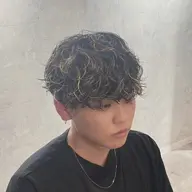 【🫧派手にしすぎずニュアンスチェンジ💙】✂️メンズカット+ケアブリーチハイライトトリートメント付✨