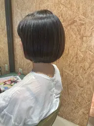 カット+髪質改善(微還元)