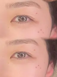 似合わせまつ毛パーマ上下（トレーニングモデル）