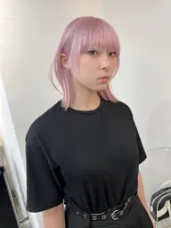 【ミニモ限定‼️】PINK🩷　ブリーチ➕カラー➕トリートメント❤️