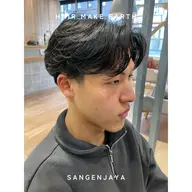 毛流れを作り込む🕯️メンズカット➕ニュアンスパーマ