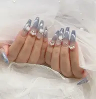 【ミニモ限定価格✨】長さ出し持ち込みデザイン🌷‎🤍オフ込み