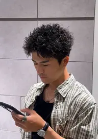 🔥スパイキーパーマ🔥自宅再現性⭕️パーマ