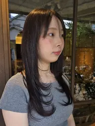 【ミニモ限定】韓国風カラー🩵🩵＋お顔まわりカット🎧🌼　ミニモ限定価格です！！！