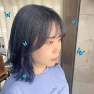 お出かけ前に前髪カット＋コテ巻き🌷