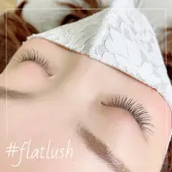 【他店オフ込】ナチュラルコース          フラットラッシュ 120本 🌼