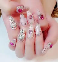 ️人気NO.2💗【オフなし】可愛いパーツ無制限‎️‎🤍💍アートなし/マグネット･ミラー・オーロラ無料💎